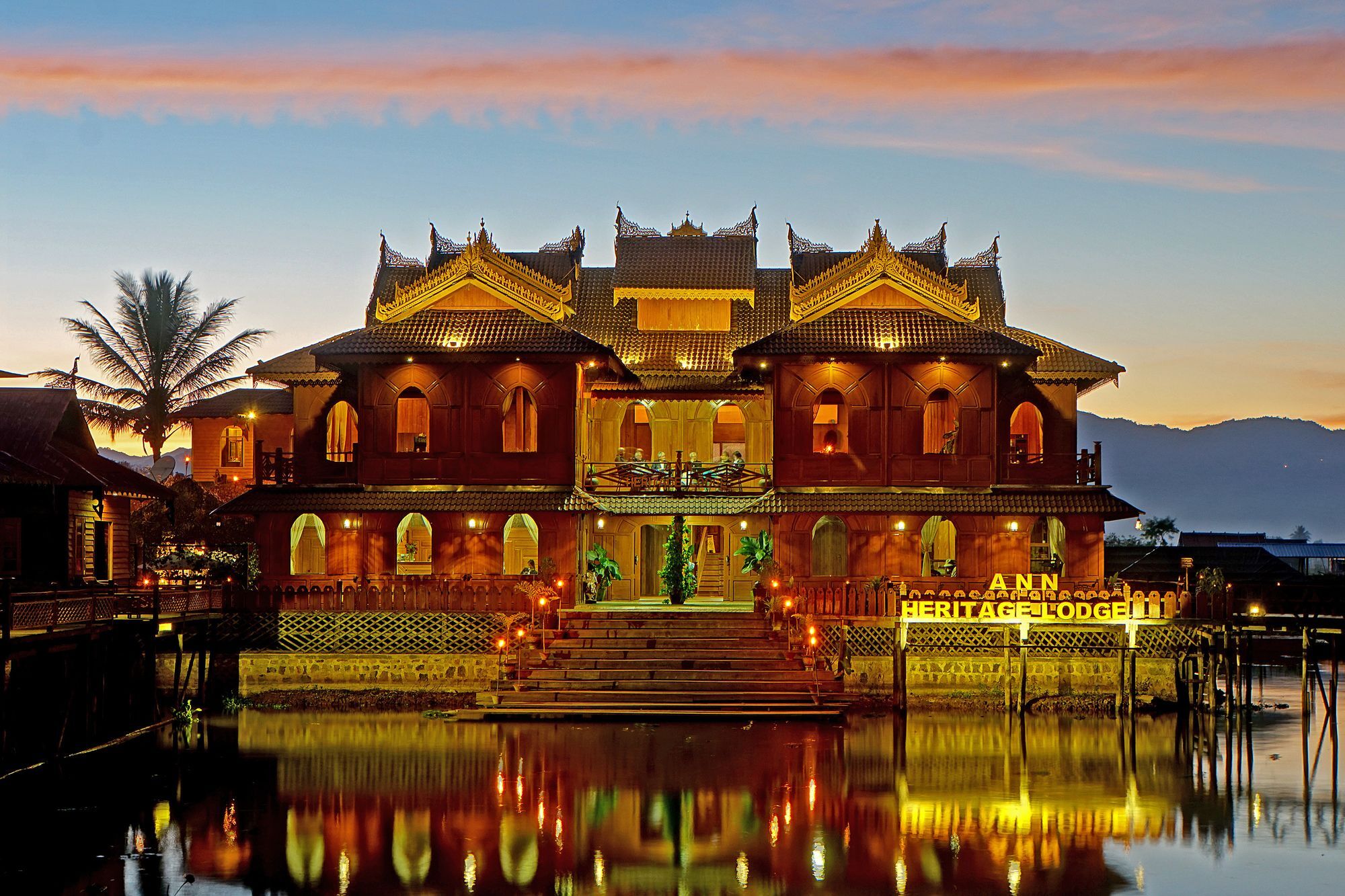 Ann Heritage Lodge Inle Lake Esterno foto